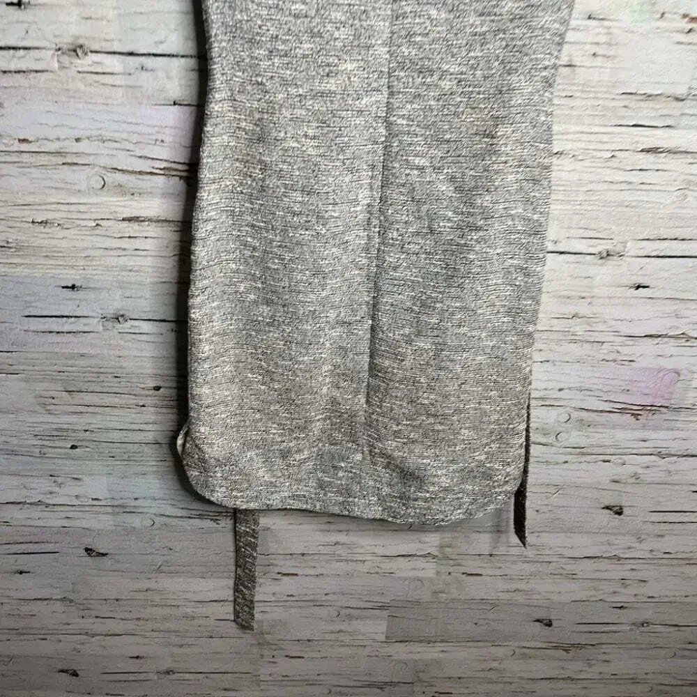 J. CREW Belted Dress Black  White Tweed gray size 0